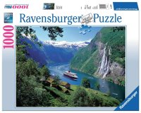 RAVENSBURGER 15804 Puzzle Norwegischer Fjord 1000 Teile