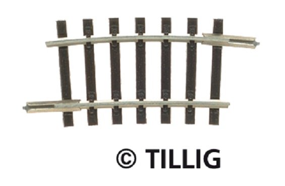 TILLIG Gebogenes Gleis R04 Modellgleis 83115 Spur TT