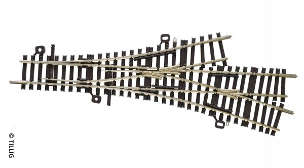 TILLIG Dreiwegeweiche Modellgleis 83230 Spur TT
