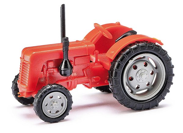 BUSCH Traktor Famulus rot graue Felgen 211006803 Landwirtschaftsmodell 1:120