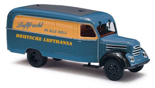 BUSCH Robur Garant K 30 Deutsche Lufthansa 51807 LKW-Modell 1:87