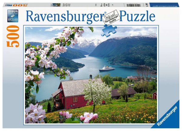 RAVENSBURGER 15006 Puzzle Skandinavische Idylle 500 Teile