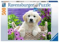 RAVENSBURGER 14829 Puzzle Süßer Golden...
