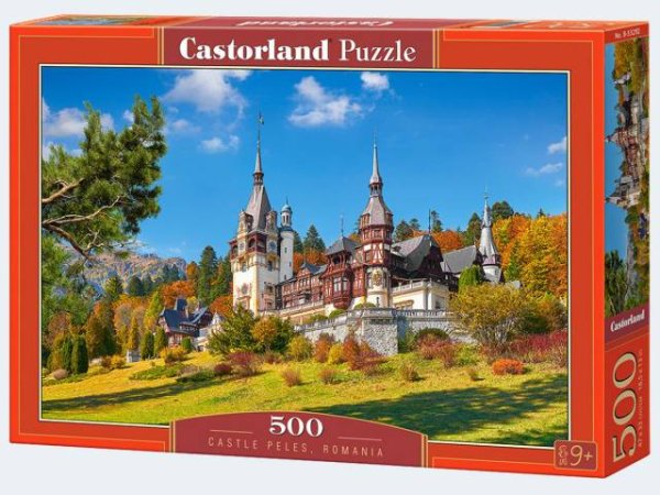 CASTOR 53292 Castorland Puzzle Castle Peles, Romania 500 Teile