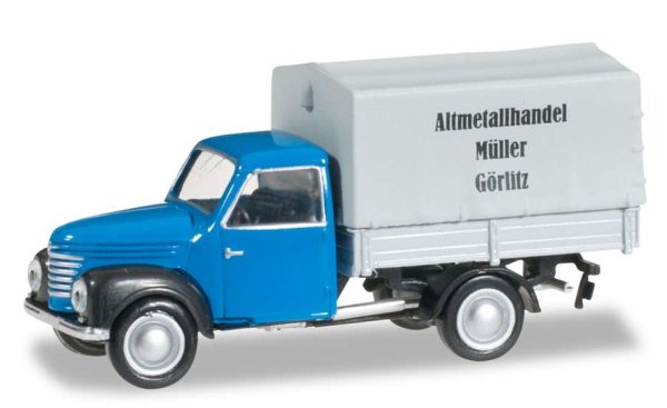 HERPA 066280 Framo V901/2 Plane, Altmetallhandel M&uuml;ller Automodell 1:120