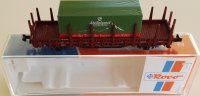 ROCO 820505 Rungenwagen mit Wechselpritsche, Adelholzener...