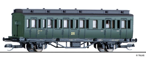 TILLIG Reisezugwagen 2. Klasse DR Ep.III 13154 Spur TT