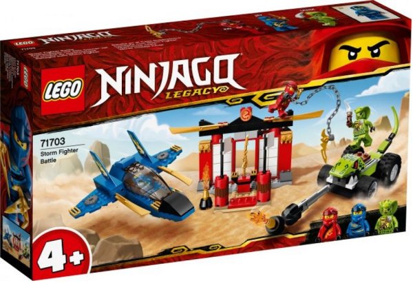 LEGO NINJAGO 71703 Kr&auml;ftemessen mit dem Donner-Jet