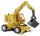 BUSCH 42870 Weimar Mobilbagger T174 - 2 Kran-Modell 1:87