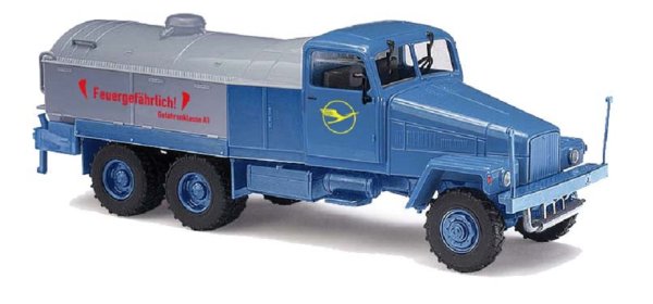 BUSCH IFA G5´56 Benzintanker, Deutsche Lufthansa Ost 51555 LKW-Modell 1:87