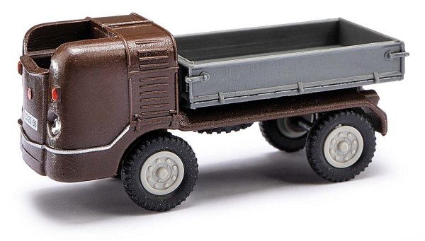 BUSCH 210009615 Multicar M21 Exquisit dunkelbraun Automodell 1:87