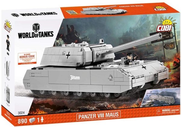 COBI 3024 - Bauset Panzer VIII Maus