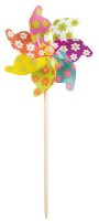 IDENA 10060917 Windmühle Flower Ø 32 cm