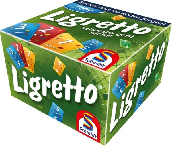 SCHMIDT SPIELE 01201 - Kartenspiel Ligretto® grün