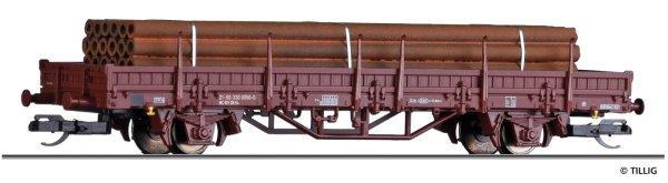 TILLIG Niederbordwagen Ks mit Beladung DR Ep.IV 14763 Spur TT