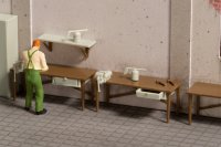 AUHAGEN 41666 Werkstattausstattung Bausatz Spur H0