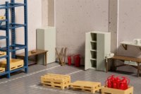 AUHAGEN 41666 Werkstattausstattung Bausatz Spur H0