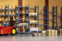 AUHAGEN 41660 Schwerlastregal und Paletten Bausatz Spur H0