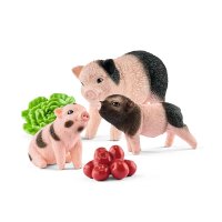 SCHLEICH Farm World 42422 Mini-Schwein Mutter und Ferkel