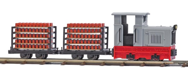 BUSCH 12014 Feldbahn Start-Set Ziegeltransport Spur H0f