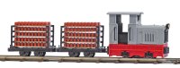 BUSCH 12014 Feldbahn Start-Set Ziegeltransport Spur H0f