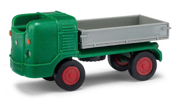 BUSCH Multicar M21 Typ D Dreiseitenkipper grün 211003301 Automodell 1:120