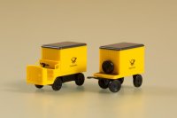 AUHAGEN Elektrokarren Post mit Anhänger Bausatz 43663 Spur TT