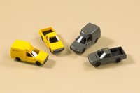 AUHAGEN Nutzfahrzeuge Post 4 Stück Automodell 43664 Spur TT