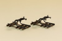 AUHAGEN Prellbock geschwungen, 2 Stück Bausatz 43669 Spur TT
