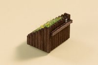 AUHAGEN Prellbock Holz 1 Stück Fertigmodell 43670 Spur TT