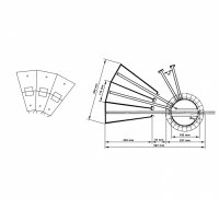 AUHAGEN Ringlokschuppen Bausatz 13280 Spur TT