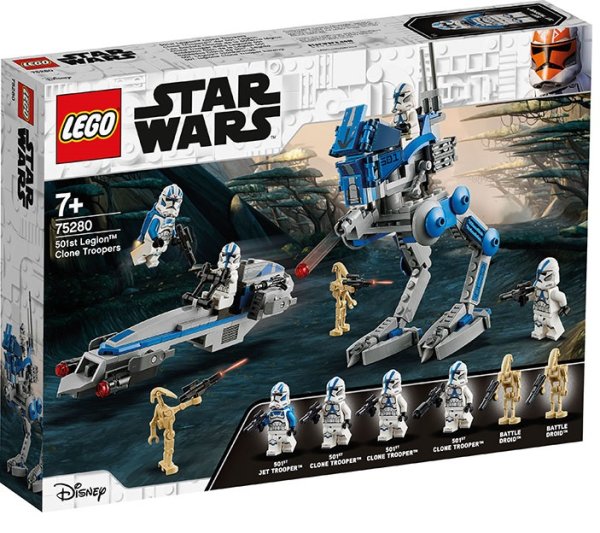 LEGO&reg; Star Wars 75280 - Clone Troopers der 501. Legion
