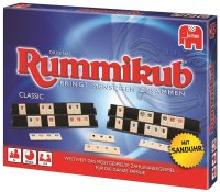 JUMBO 17571 Original Rummikub Classic mit Sanduhr...