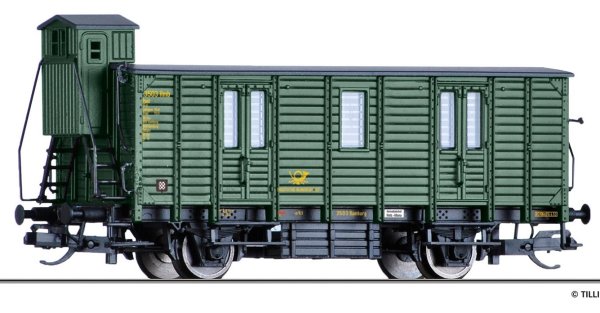 TILLIG Bahnpostwagen der Deutschen Bundespost DB Ep.III 17342 Spur TT
