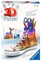 RAVENSBURGER 11152 - 3D Puzzle Sneaker Skyline, 108 Teile