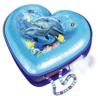 RAVENSBURGER 11172 Herzschatulle Unterwasserwelt 3D...