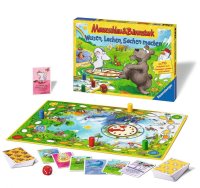 RAVENSBURGER 21298 Kinderspiel Mauseschlau & Bärenstark Wissen Lachen, Sachen machen