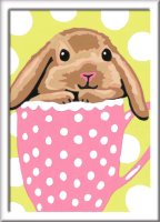 RAVENSBURGER 29690 Malen nach Zahlen Süßes Schlappohr