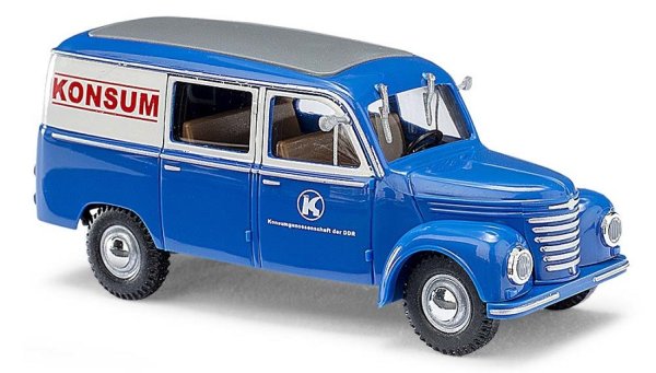 BUSCH Framo V901/2 Halbbus Konsum 51271 Automodell 1:87