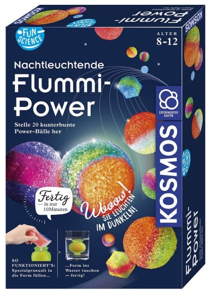KOSMOS Fun Science Nachtleuchtende Flummi-Power 654108