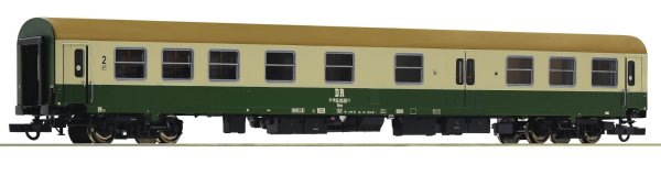 ROCO 74805 Schnellzugwagen 2. Klasse mit Gepäckabteil DR Ep.IV Spur H0