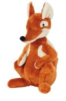 HEUNEC 649774 Herr Fuchs Beanie-Puppe 15 cm