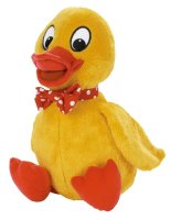 HEUNEC 649576 - Schnatterinchen Beanie-Puppe 15 cm