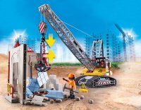 PLAYMOBIL City Action 70442 Seilbagger mit Bauteil