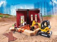 PLAYMOBIL City Action 70443 Minibagger mit Bauteil