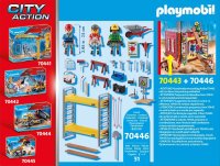 PLAYMOBIL City Action 70446 Baugerüst mit Handwerkern