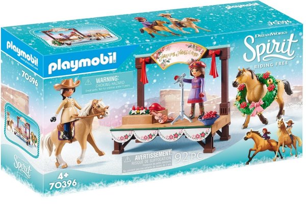 PLAYMOBIL Spirit Riding Free 70396 Weihnachtskonzert