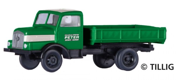 TILLIG H3A Kipper Spedition Peter 19070 LKW-Modell 1:120