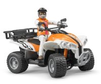 BRUDER 63000 Quad mit Fahrer Profi-Serie bworld 1:16