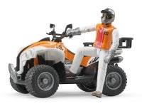 BRUDER 63000 Quad mit Fahrer Profi-Serie bworld 1:16